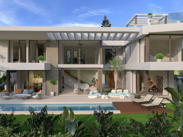 For sale! 🏡✨ 2 Modern newly built Villas- Near  Beach & amenities in the lower part of Marbella’s Golden Mile