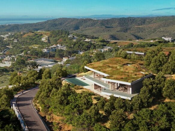 SOLD 🏡 Monte Mayor i2 – Hilltop Modern Villa with Sea Views in Gated Community Villa.Delivery time: December 2025.