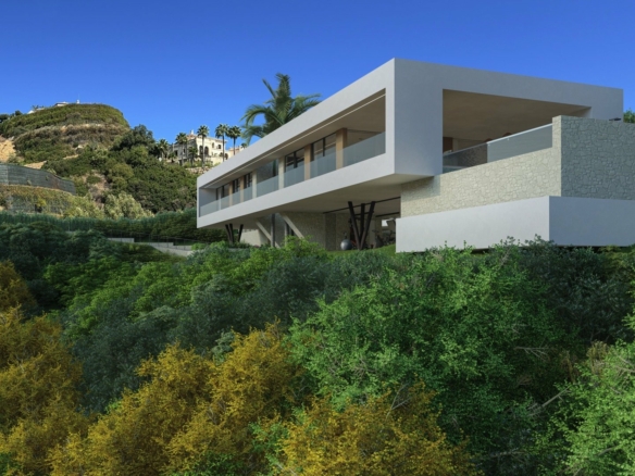 🔴 FOR SALE – MONTE MAYOR D1 – BENAHAVIS – Modern villa – Sea Views -Gated 