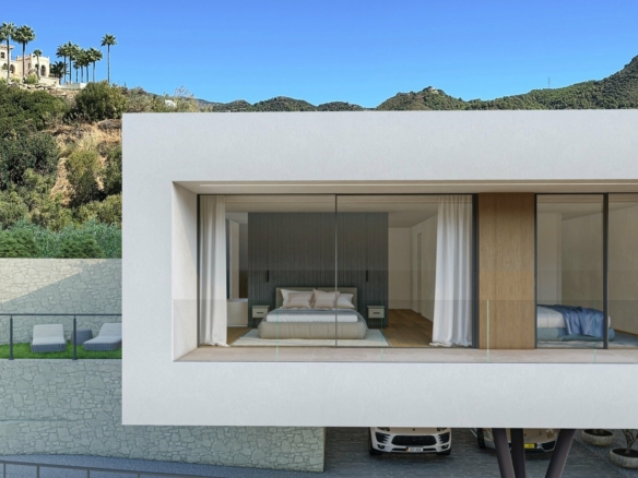 🔴 FOR SALE – MONTE MAYOR D1 – BENAHAVIS – Modern villa – Sea Views -Gated 