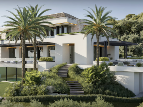 For Sale 🏰 Luxurious Villa with 8B in La Zagaleta 🏰 Gated – Sea views – Ready end 2025