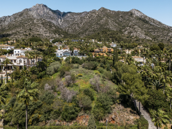 For sale 🌄 Sea view Plot in Sierra Blanca, Marbella Golden Mile