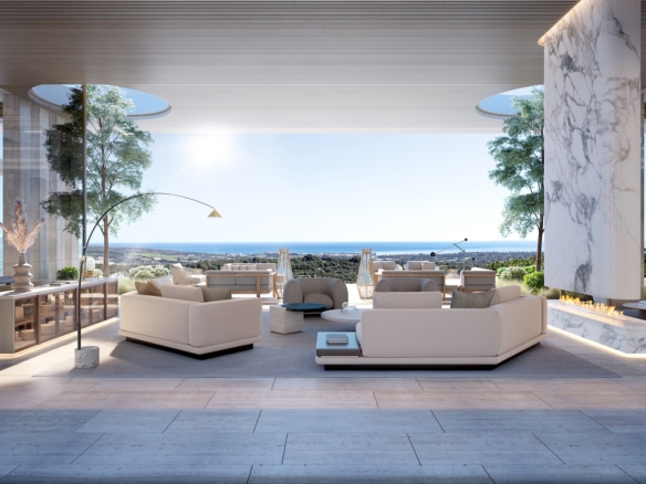 🌟 For sale! Off-plan modern luxury villa   by a renowned architect 🏡, with stunning sea views in Sotogrande 🌊