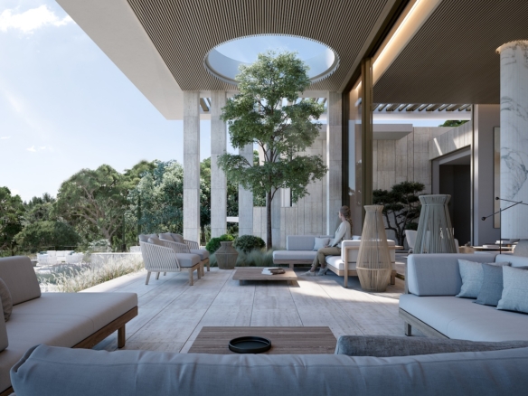 🌟 For sale! Off-plan modern luxury villa   by a renowned architect 🏡, with stunning sea views in Sotogrande 🌊