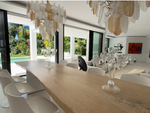 SOLD 🏡 Beautifully renovated modern luxury villa in a central gated community, Nueva Andalucia, Marbella! 💫