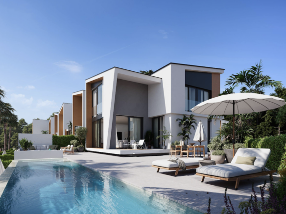 Mijas Costa – Modern 3B Homes for sale  – Sea Views