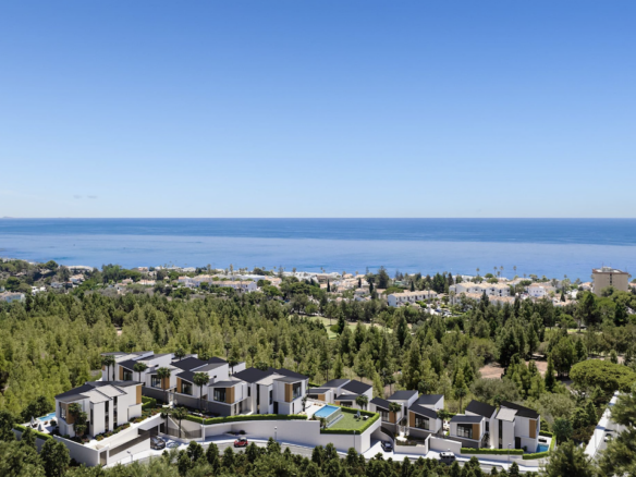 Mijas Costa – Modern 3B Homes for sale  – Sea Views