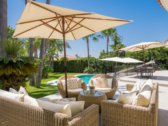 For Rent  – Villa La Perla 🏰, Charming Villa 🌴 in Nagueles , Andalucia 🌅, Golden mile , Marbella 🏖️