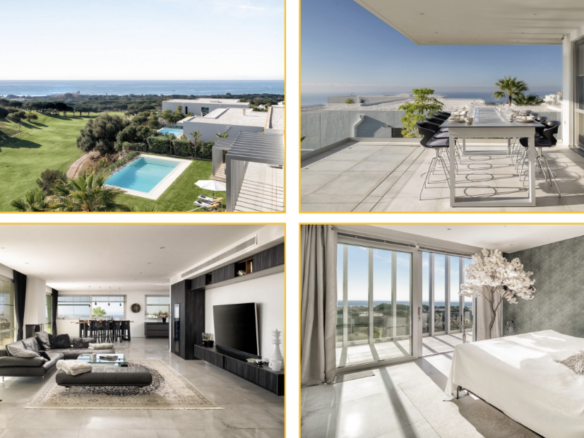 Long term Rent – Modern Villa Above Puerto Cabopino 🏡✨