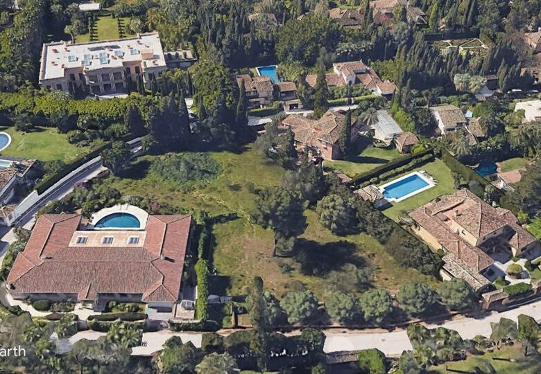 For sale – Marbella Golden Mile – Large Sea view Plot with Development Potential
