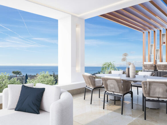 For sale: Modern villa with stunning sea views in Sierra Blanca! 🌟🏡🌊
