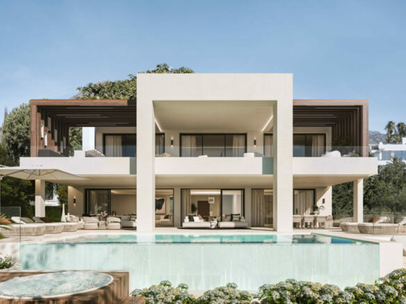 For sale: Modern villa with stunning sea views in Sierra Blanca! 🌟🏡🌊
