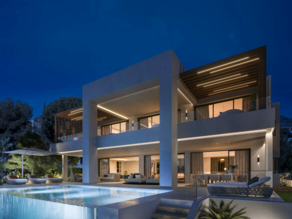 For sale: Modern villa with stunning sea views in Sierra Blanca! 🌟🏡🌊
