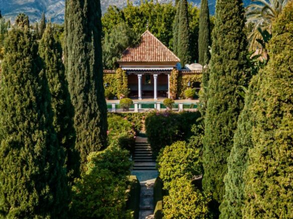 For Rent –  Moorish Palatial Mansion – Park like Gardens