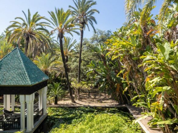 For Rent –  Moorish Palatial Mansion – Park like Gardens