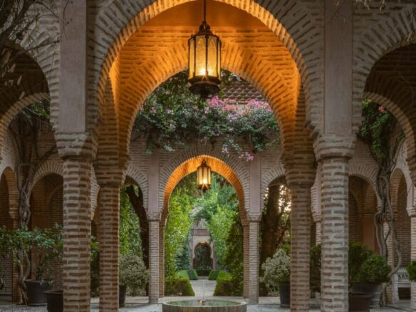 For Rent –  Moorish Palatial Mansion – Park like Gardens