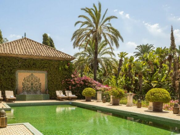 For Rent –  Moorish Palatial Mansion – Park like Gardens