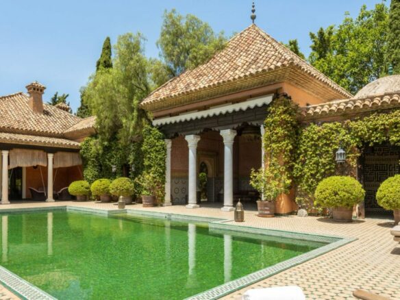 For Rent –  Moorish Palatial Mansion – Park like Gardens