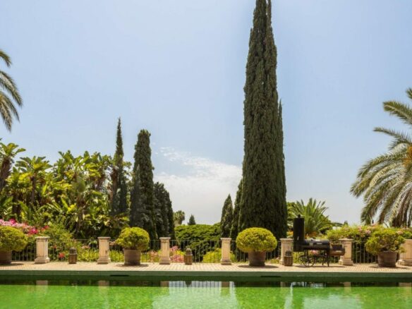 For Rent –  Moorish Palatial Mansion – Park like Gardens