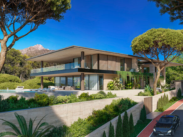 For sale – New Modern Villa Sierra Blanca – Sea Views