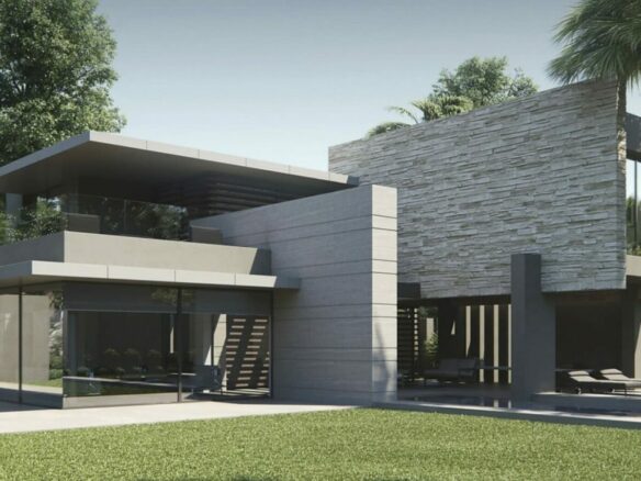 📍 Brand-new, state-of-the-art, contemporary-style, high-end villa located beachside in San Pedro