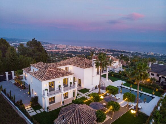 SOLD🏡  exceptional 6-bed Sea View villa in Sierra Blanca, Marbella!