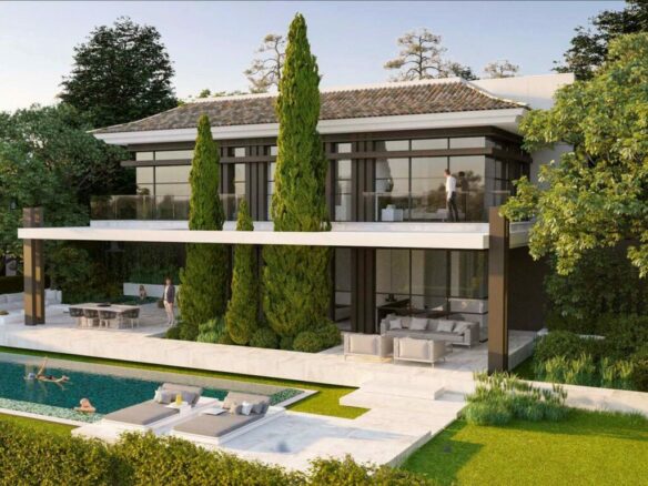 🏡 For Sale : 4 Modern villas – Off plan – Near Puerto Banus