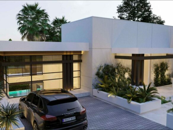 🏡 For Sale : 4 Modern villas – Off plan – Near Puerto Banus