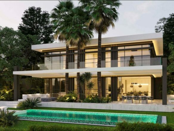 🏡 For Sale : 4 Modern villas – Off plan – Near Puerto Banus