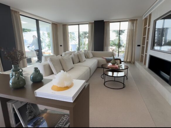 Reduced – For sale – Spectacular  new frontline golf villa! 🏌️‍♂️🏖️ Nueva Andalucia -Marbella