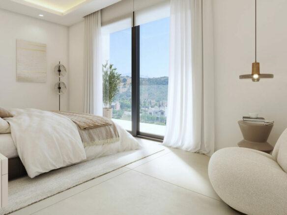 For sale – 🏡 Boutique development of 10 attached villas, a stunning plot with sea, golf & mountain views
