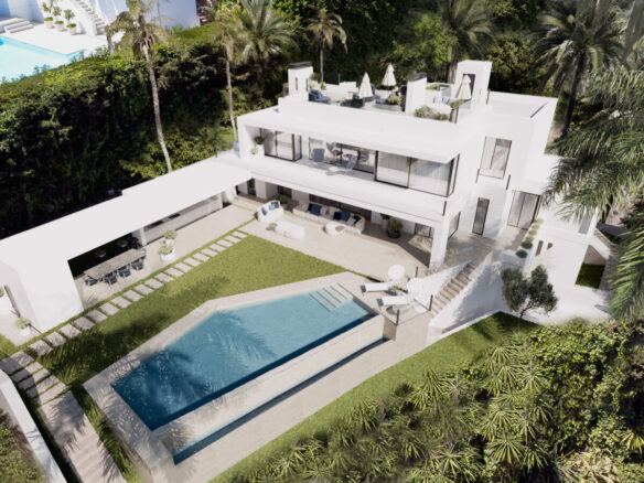 For sale  ✨ New Build  Modern villa in Cascada de Camojan 🌟