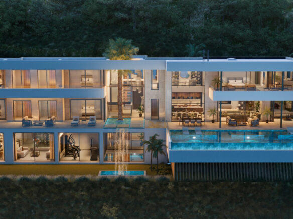 For sale 🏡 High-end collection of 16 luxury villas & 50 Apartments. Sea views & Gated