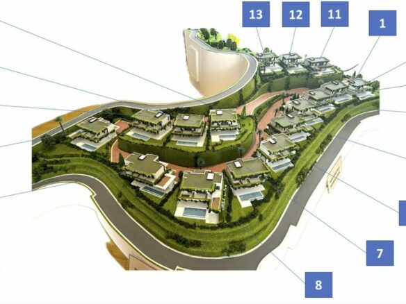 For sale 🏡 High-end collection of 16 luxury villas & 50 Apartments. Sea views & Gated