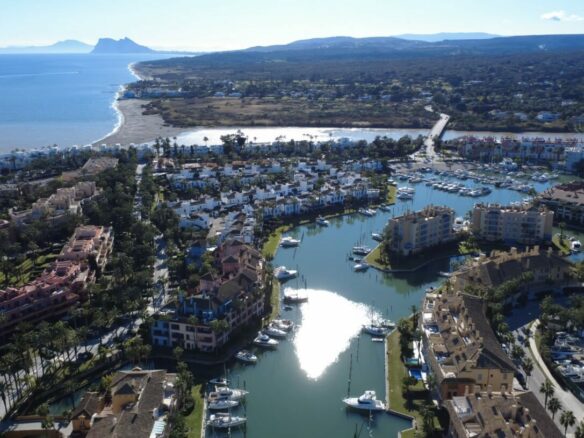 🌊 Sotogrande Marina – A “Little Venice” with  Canals & Private Berths 🚤🏡 in front of owners’ Homes!