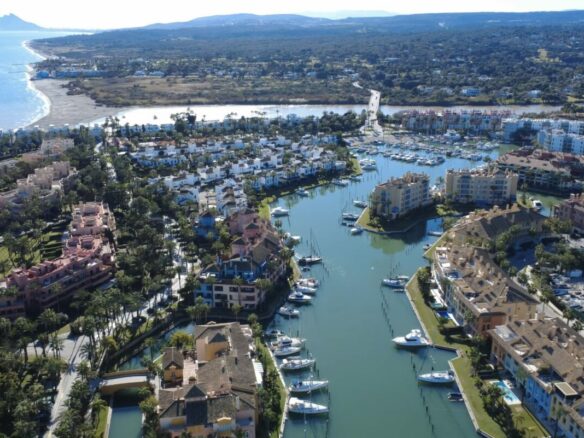 🌊 Sotogrande Marina – A “Little Venice” with  Canals & Private Berths 🚤🏡 in front of owners’ Homes!