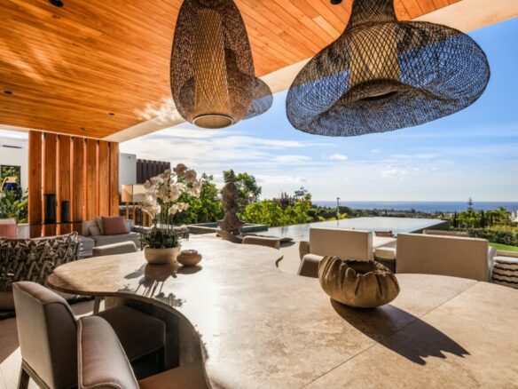 🔥 SOLD 🏡 Stunning Brand-New Contemporary Villa with Breathtaking 🌊 Sea, ⛳ Golf & 🏊‍♂️ Infinity Pool Views in Los Flamingos Golf Resort 🔥
