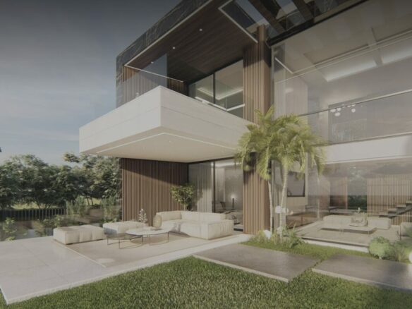 For Sale – Modern Villa in Gated Community 🔑🌴 📍 Marbella Golden Mile 🏖️☀️ 🚧 Ready 2026 ⏳🏗️