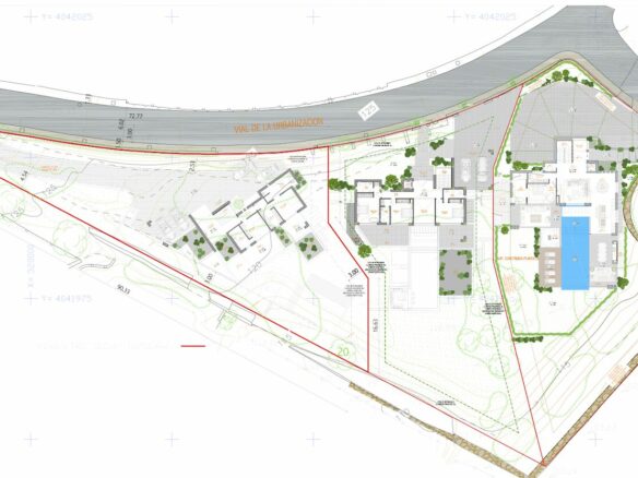 Modern villa 🏡  for Sale offplan ready 2026 in Benahavís 🌿🌊 Sea view – Gated 
