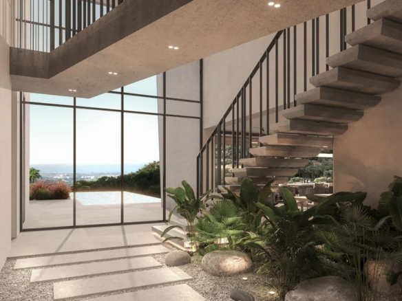 For sale 🏡 Architectural Modern Villa Masterpiece  – El Madroñal  – Sea Views -Gated
