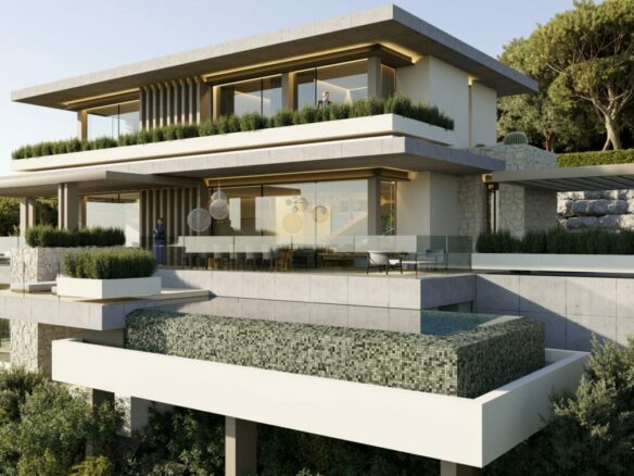 🏡 For Sale: Luxury Modern Villa Project with Sea Views in Marbella, Istán 🏝️