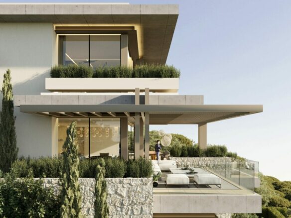 🏡 For Sale: Luxury Modern Villa Project with Sea Views in Marbella, Istán 🏝️
