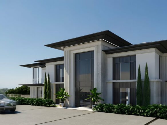 For Sale | PLOTS ONLY or🌟  2  MODERN VILLAS IN MARBELLA CLUB GOLF RESORT 🌴 GATED – SEAVIEWS – READY 18 Months