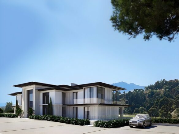 For Sale | PLOTS ONLY or🌟  2  MODERN VILLAS IN MARBELLA CLUB GOLF RESORT 🌴 GATED – SEAVIEWS – READY 18 Months