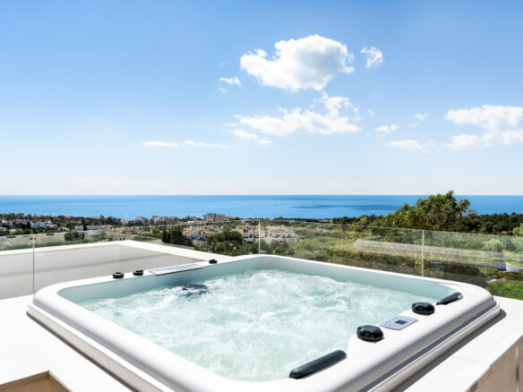 Refined Architectural Luxury with Panoramic Sea Views 🌅 in Sierra Blanca
