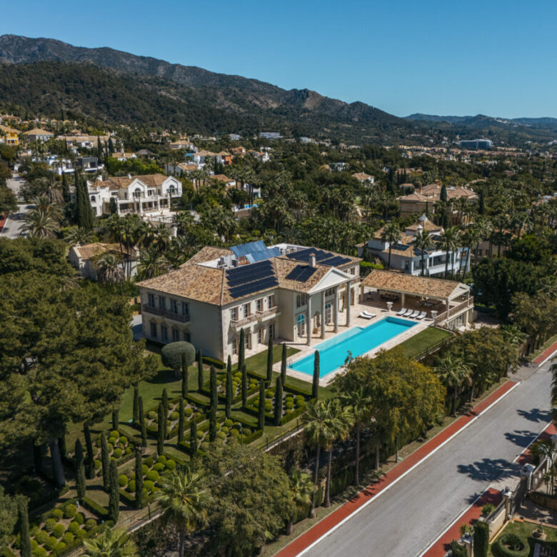 Reduced 🌟 For Sale: Luxury Neoclassical Estate with Breathtaking Sea Views in Sierra Blanca 🏛️🌊
