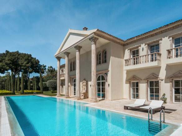 Reduced 🌟 For Sale: Luxury Neoclassical Estate with Breathtaking Sea Views in Sierra Blanca 🏛️🌊