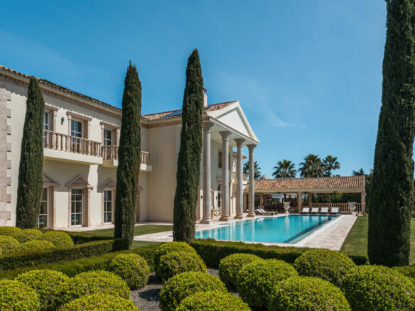 Reduced 🌟 For Sale: Luxury Neoclassical Estate with Breathtaking Sea Views in Sierra Blanca 🏛️🌊