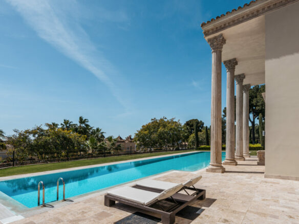 Reduced 🌟 For Sale: Luxury Neoclassical Estate with Breathtaking Sea Views in Sierra Blanca 🏛️🌊