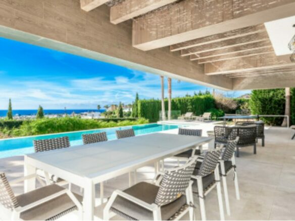 For sale 🌴 Modern 9B Villa –  Los Flamingos Golf, Benahavis💎🏌️‍♂️
